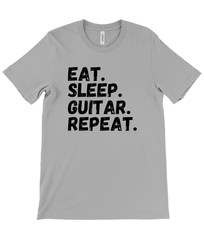 'Eat Sleep Guitar Repeat' Tee