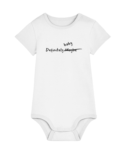 Definitely Maybe a Baby Bodysuit